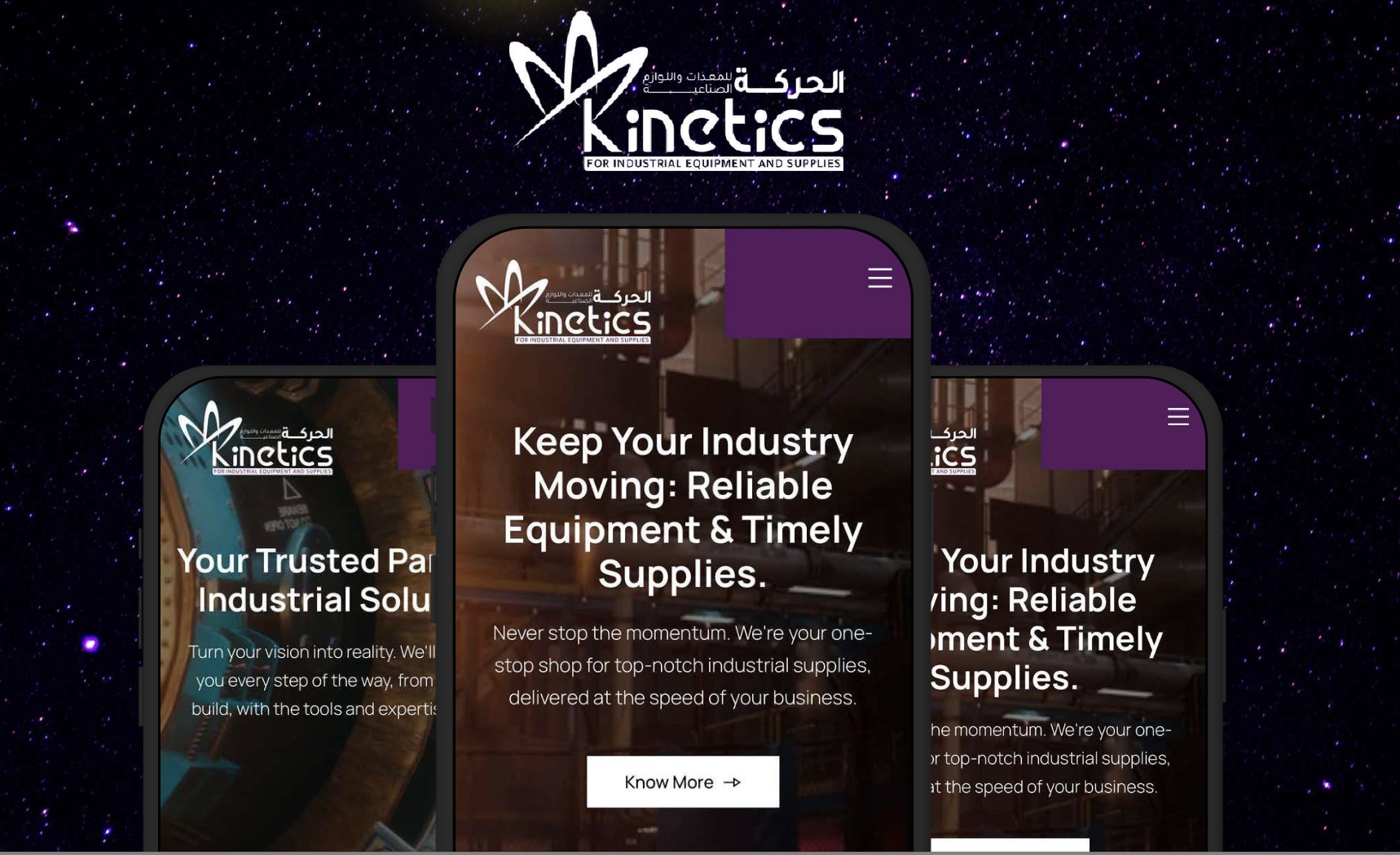 Kinetics for Industrial Equipment and Supplies – Jordan
