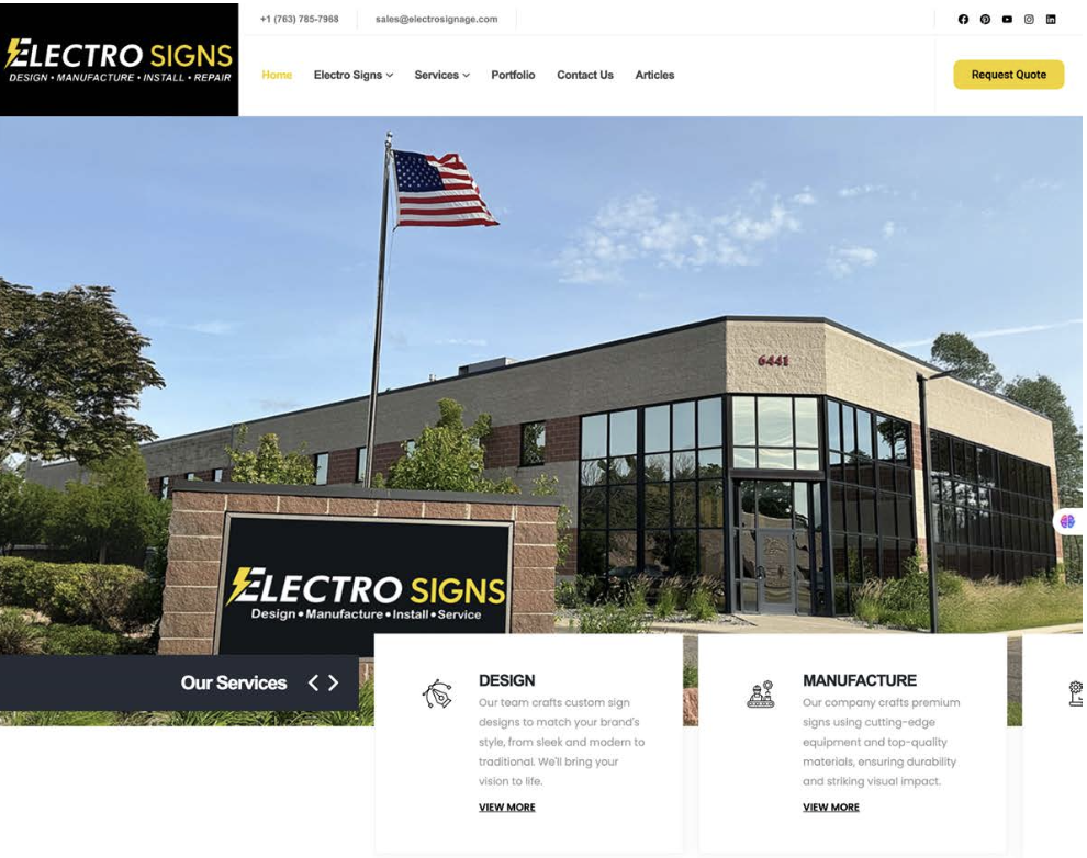 Electro Signs – Minnesota & Florida, USA