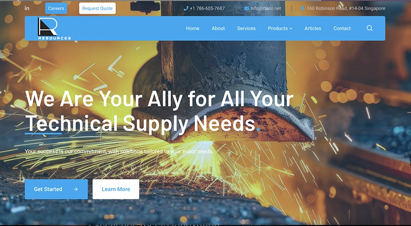 Resources for Technical Supplies PTE LTD – Singapore